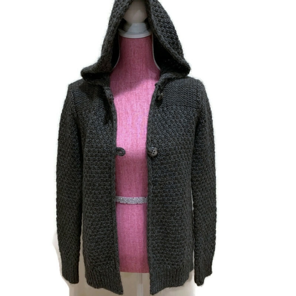 Elisabetta Italian Hooded Chunky Sweater - Picture 5 of 7